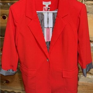 Andree Women's Red Blazer Jacket